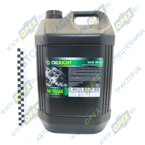 2506 Масло дизельное М-10ДМ SAE 30 API CD/CF (канистра 20л) Oil Right